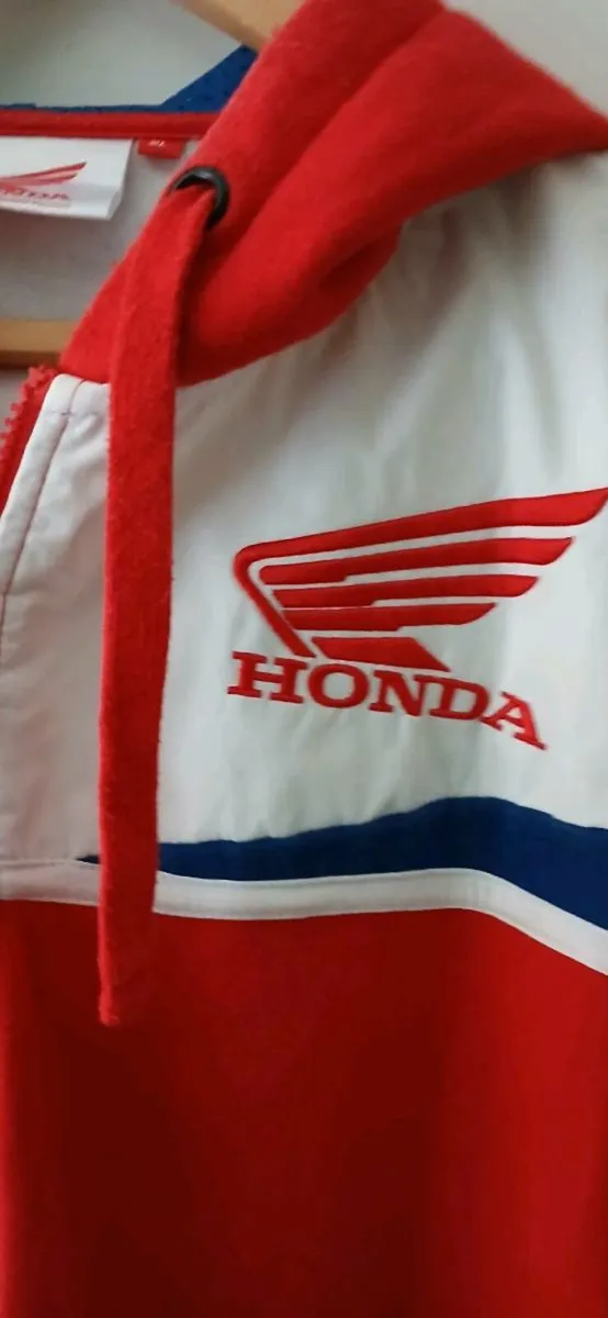 Vintage Zip Hoodie Honda Racing - Image 2