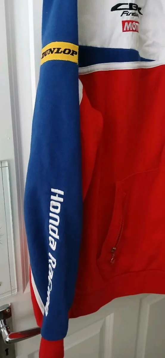 Vintage Zip Hoodie Honda Racing - Image 4