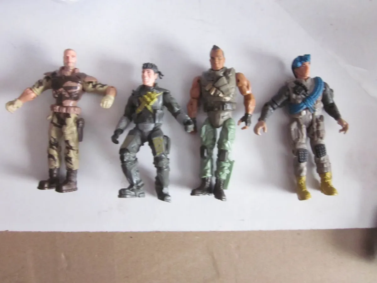 Lanard The Corps Elite Action FiguresX4 - Image 1