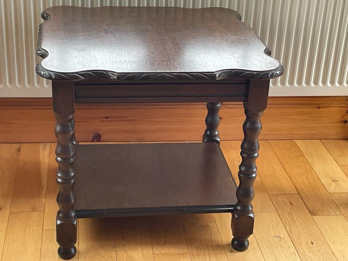 Mahogany Lamp Table - Image 1