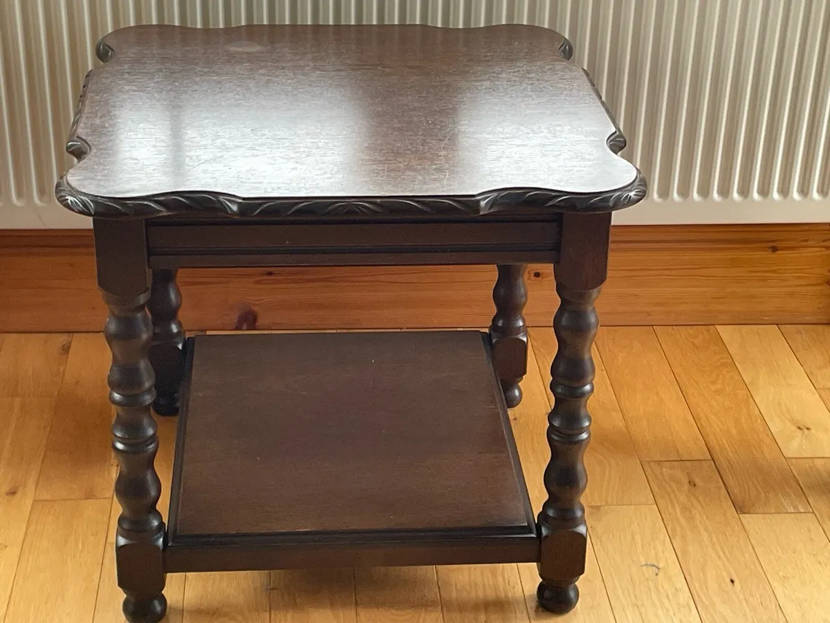 Mahogany Lamp Table - Image 2