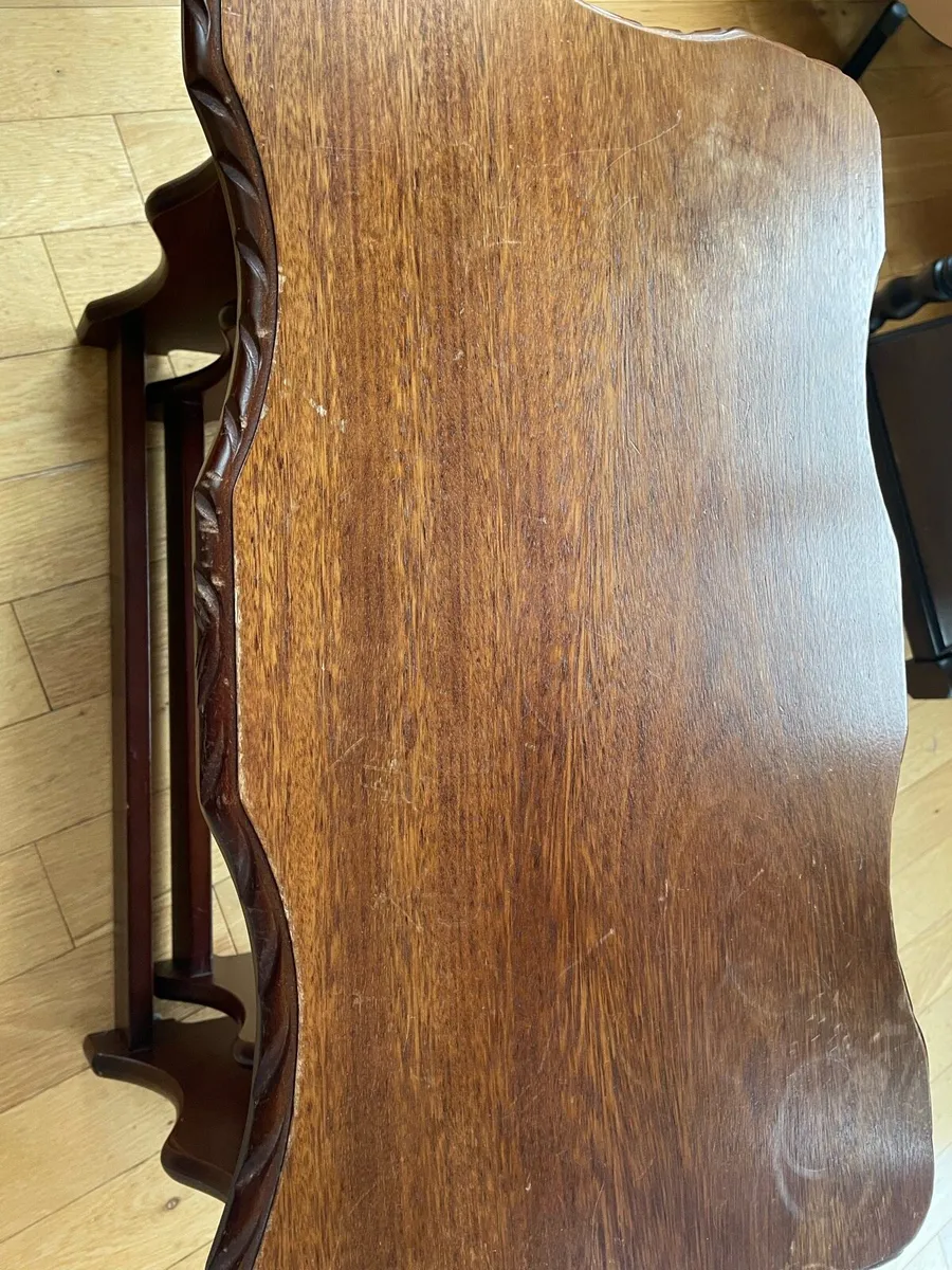 Mahogany Nest of Tables - Image 4
