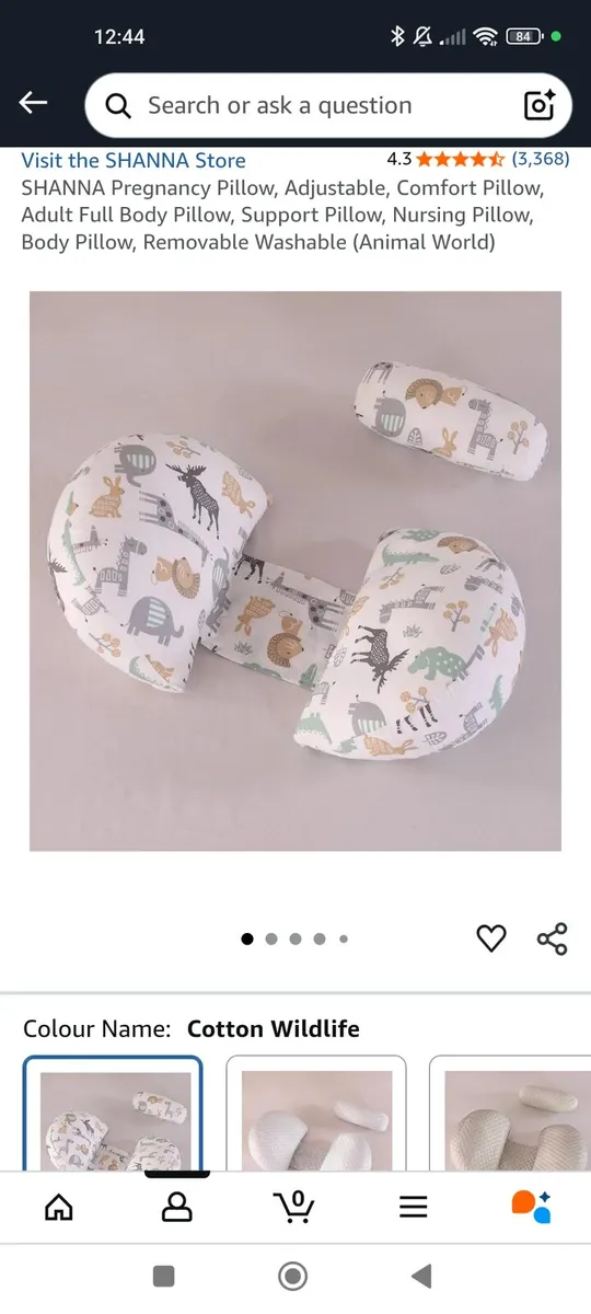 Free pregnancy pillow - Image 1