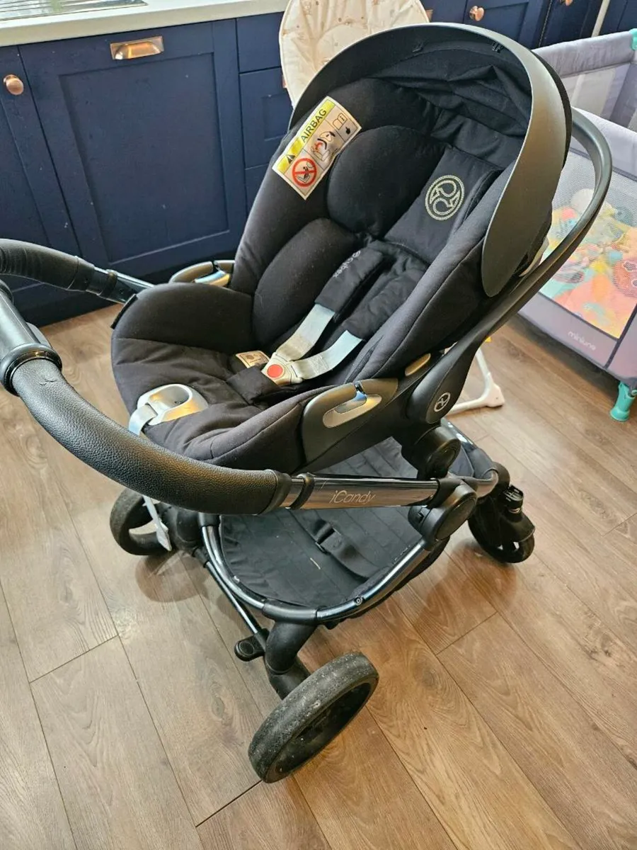 iCandy Peach travel system & Cybex seat - Image 2