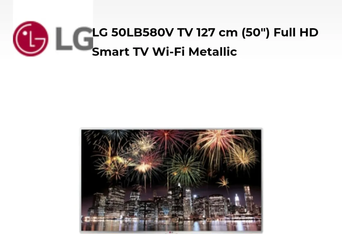 50 INCH SMART TV