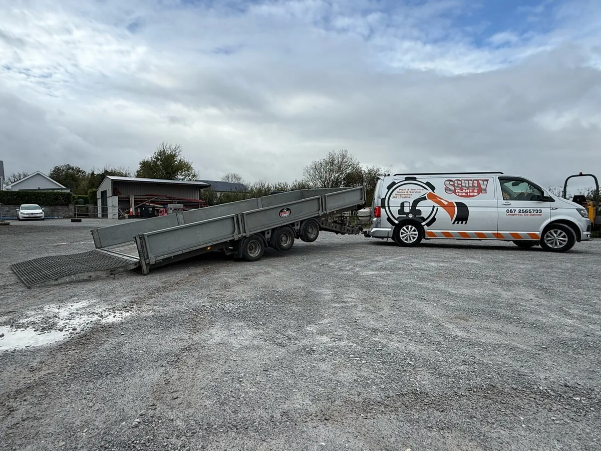 16ft x 6ft 6” tilt trailer or Hire - Image 1
