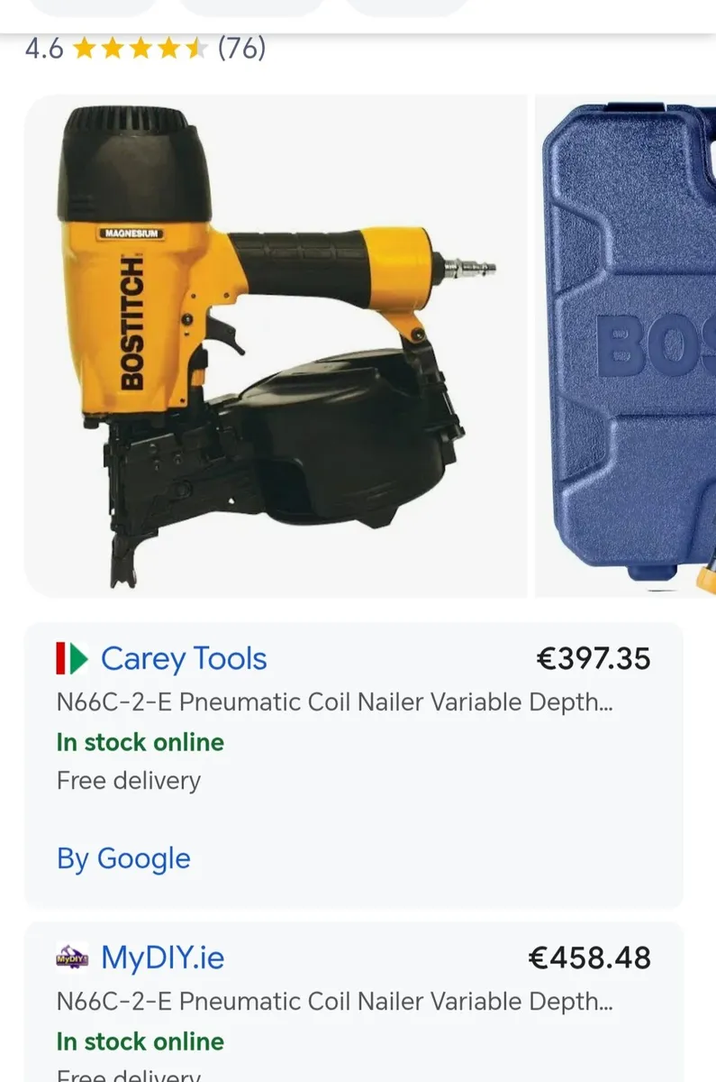 Bostitch Air Coil Nailer - Image 4