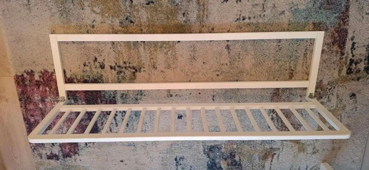 Wooden Bed Rail 110 cm - Image 1
