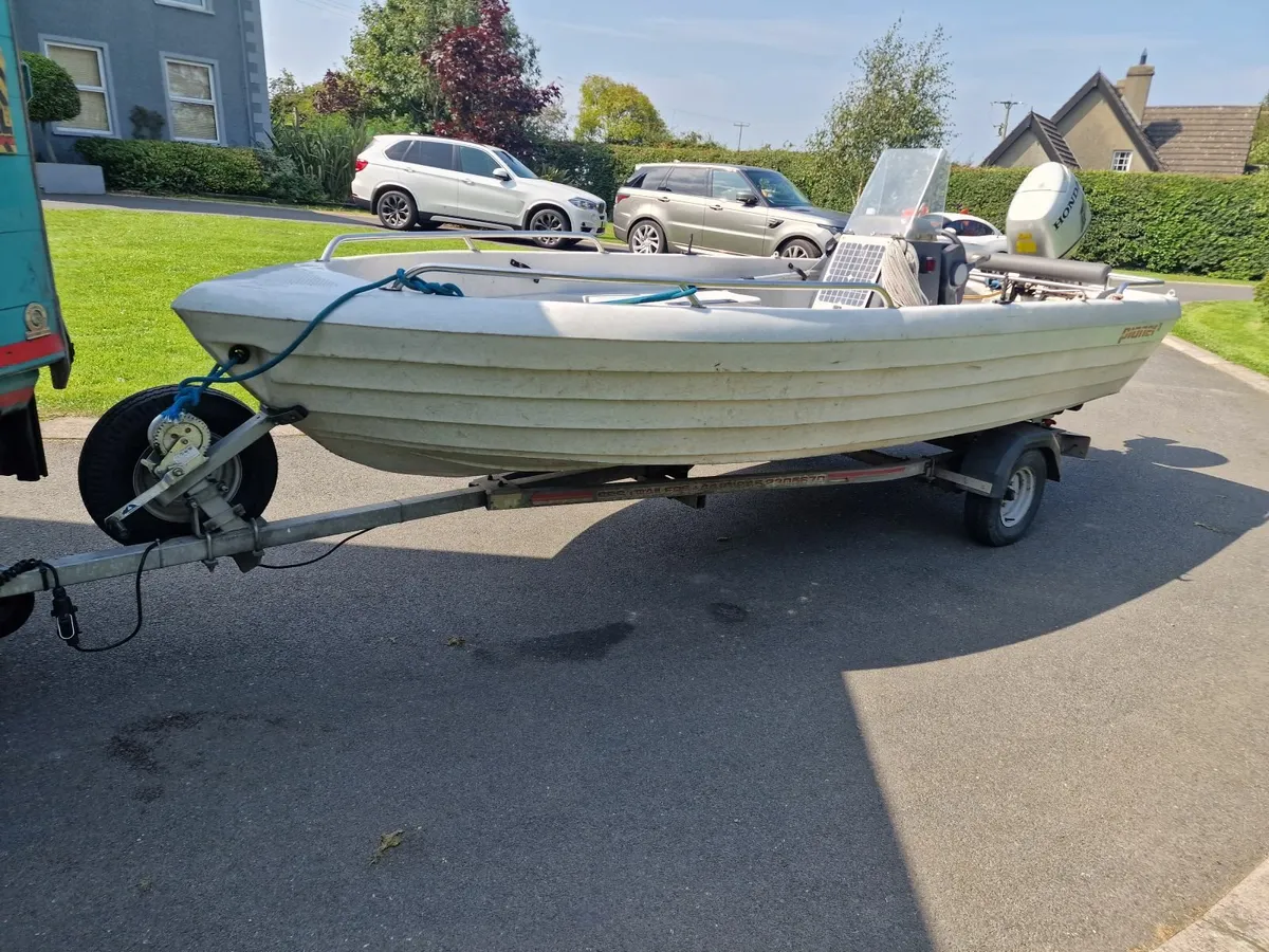 Pioner 15 Boat 25hp outboard with trailer - Image 2