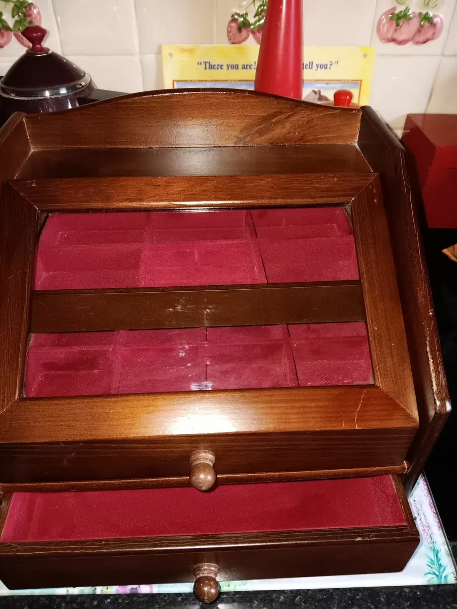 Vintage jewellery display case - Image 3