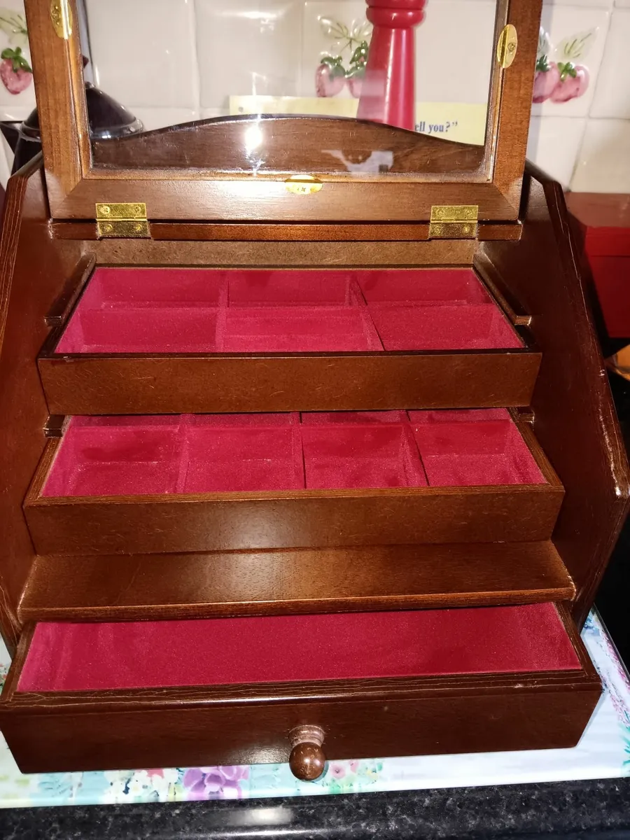 Vintage jewellery display case - Image 4