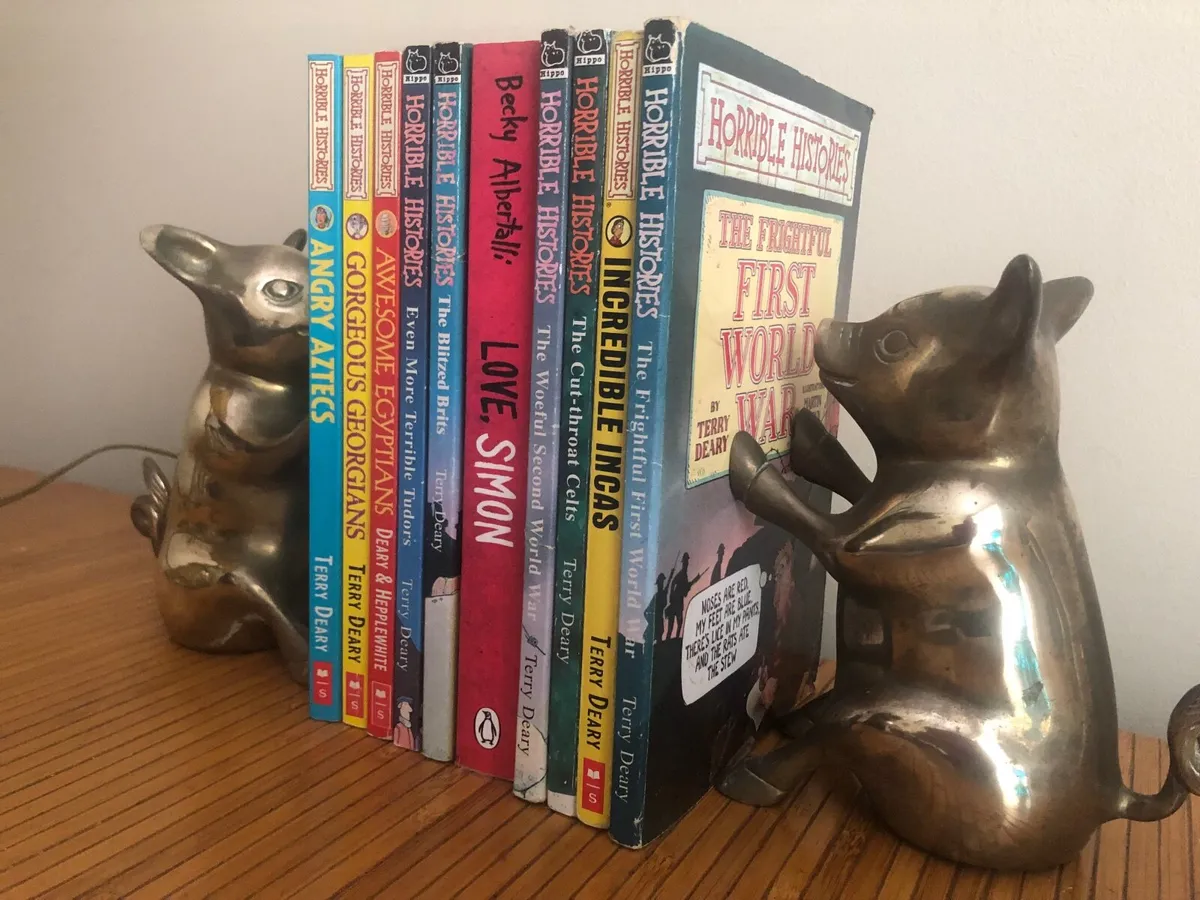 Brass Book ends - Image 2