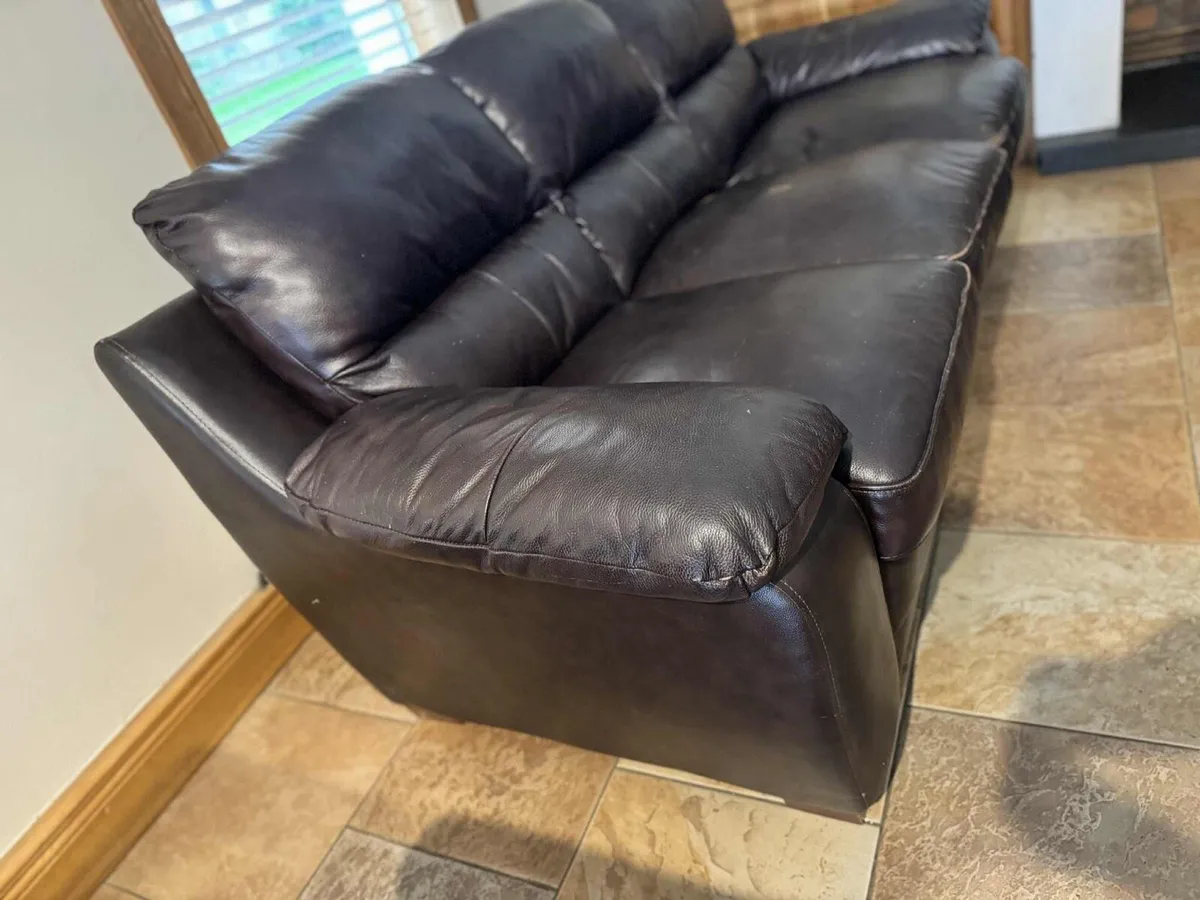 Leatherette Sofa - Image 2