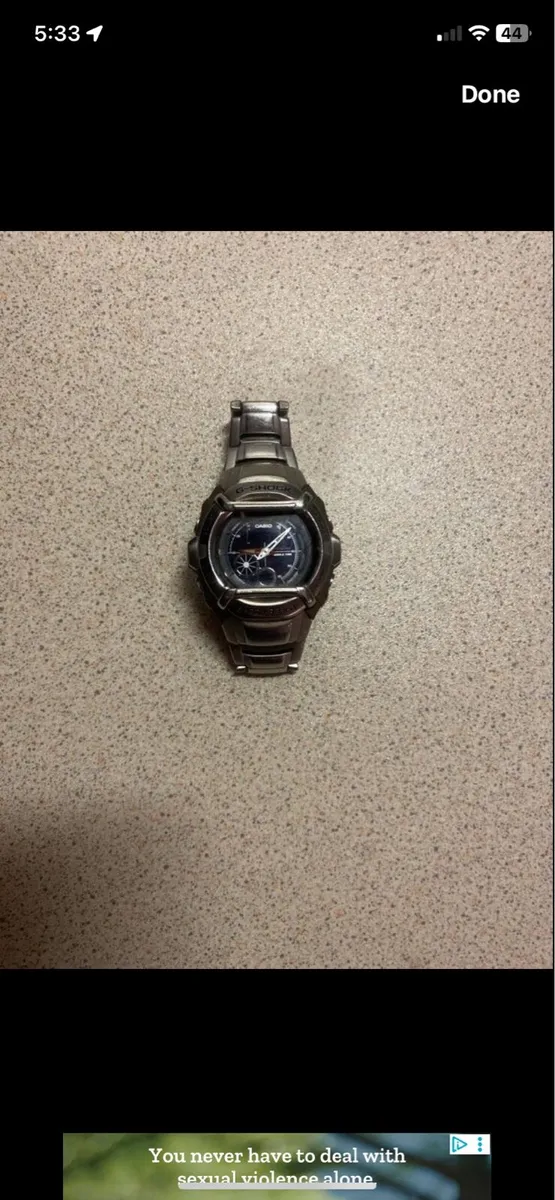 Casio G-Shock G-510D Watch Vintage - Image 1