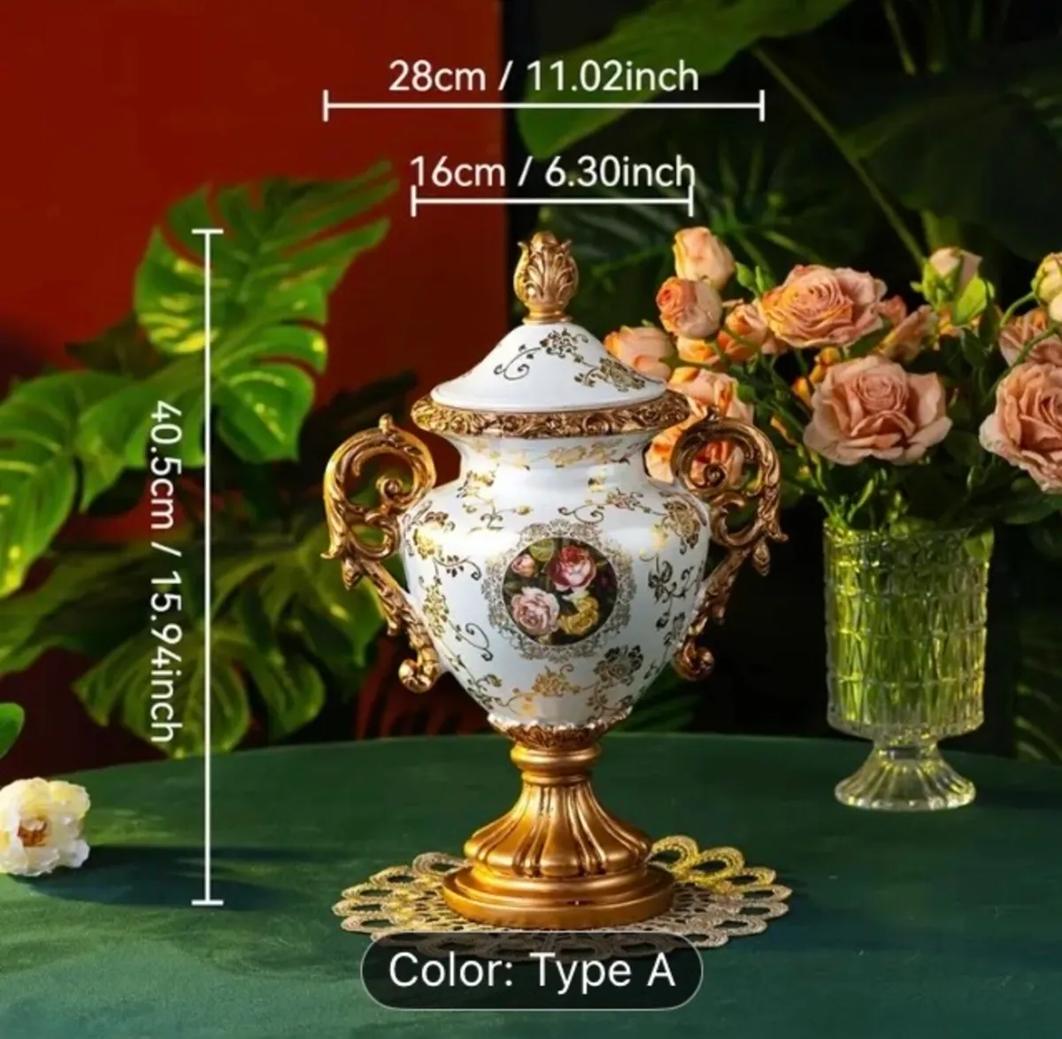 European style urns free postage - Image 2