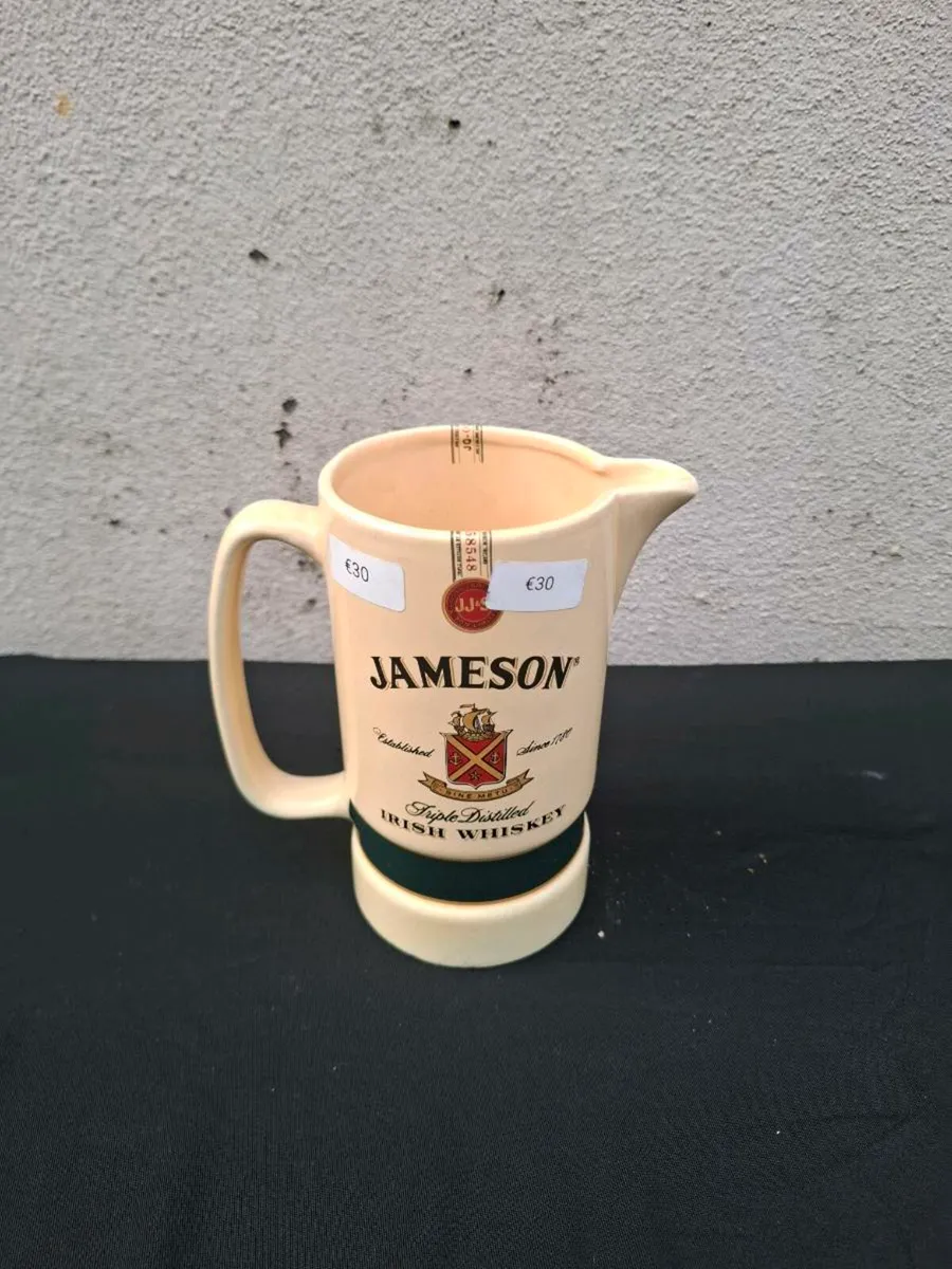 Jameson ceramic pitcher postage possible - Image 1