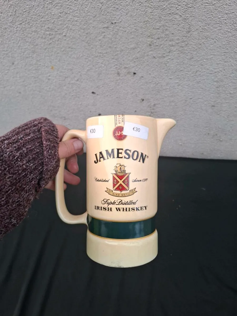 Jameson ceramic pitcher postage possible - Image 2