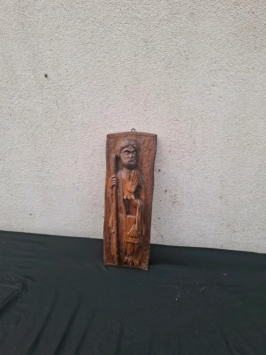 Old wood frame decor postage possible