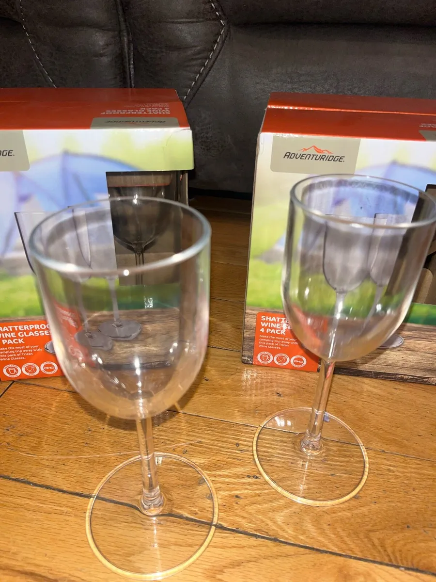 Plastic Wine Glasses - Image 1