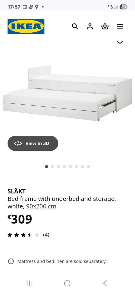 Single bed