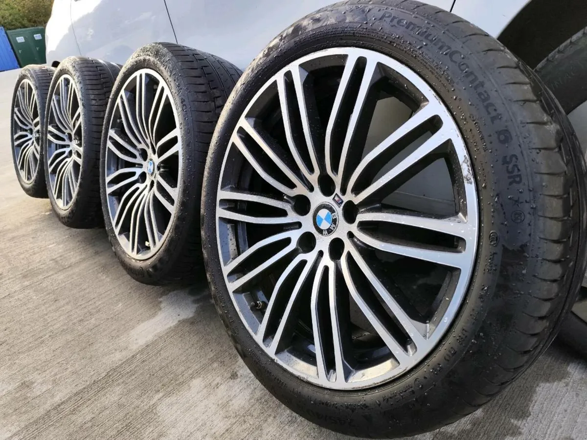 19" BMW 5 series Msport alloys - Image 1