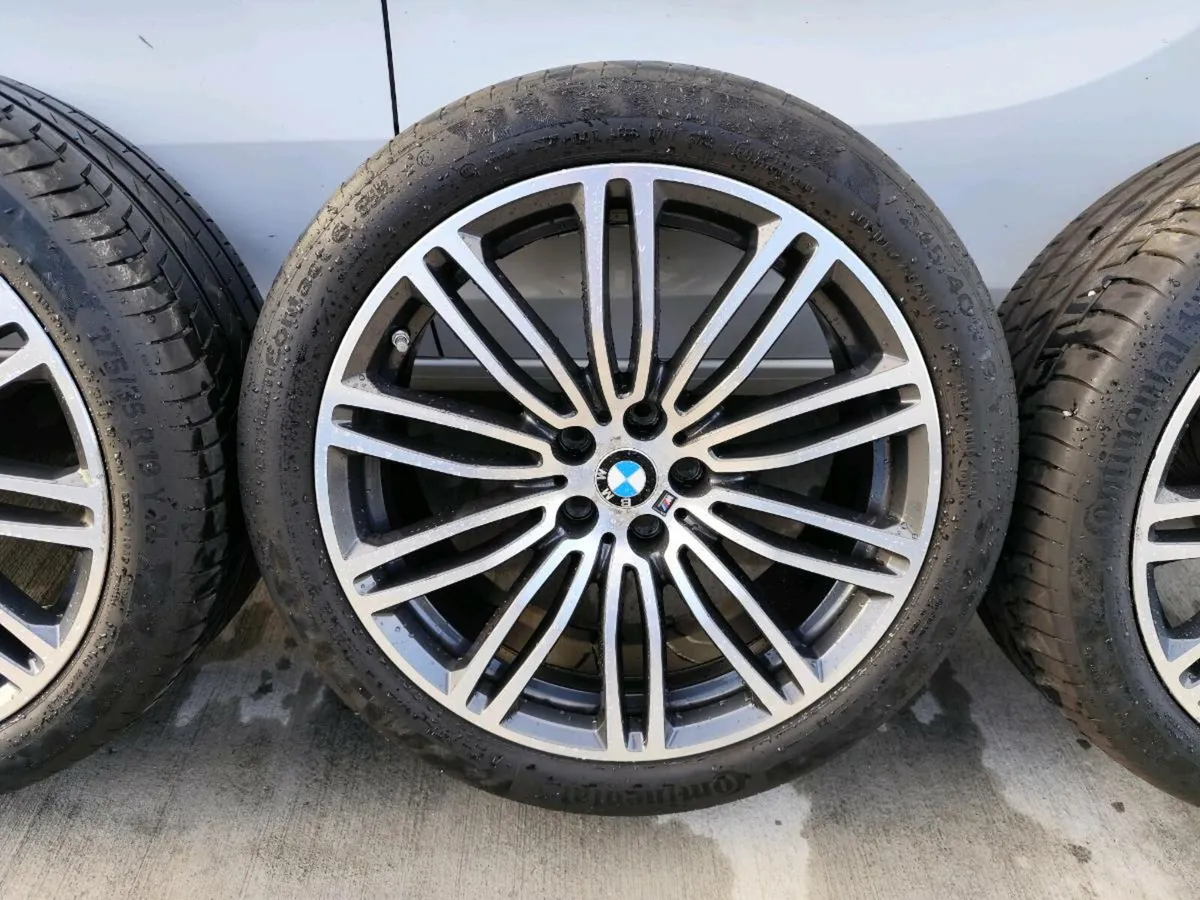 19" BMW 5 series Msport alloys - Image 3