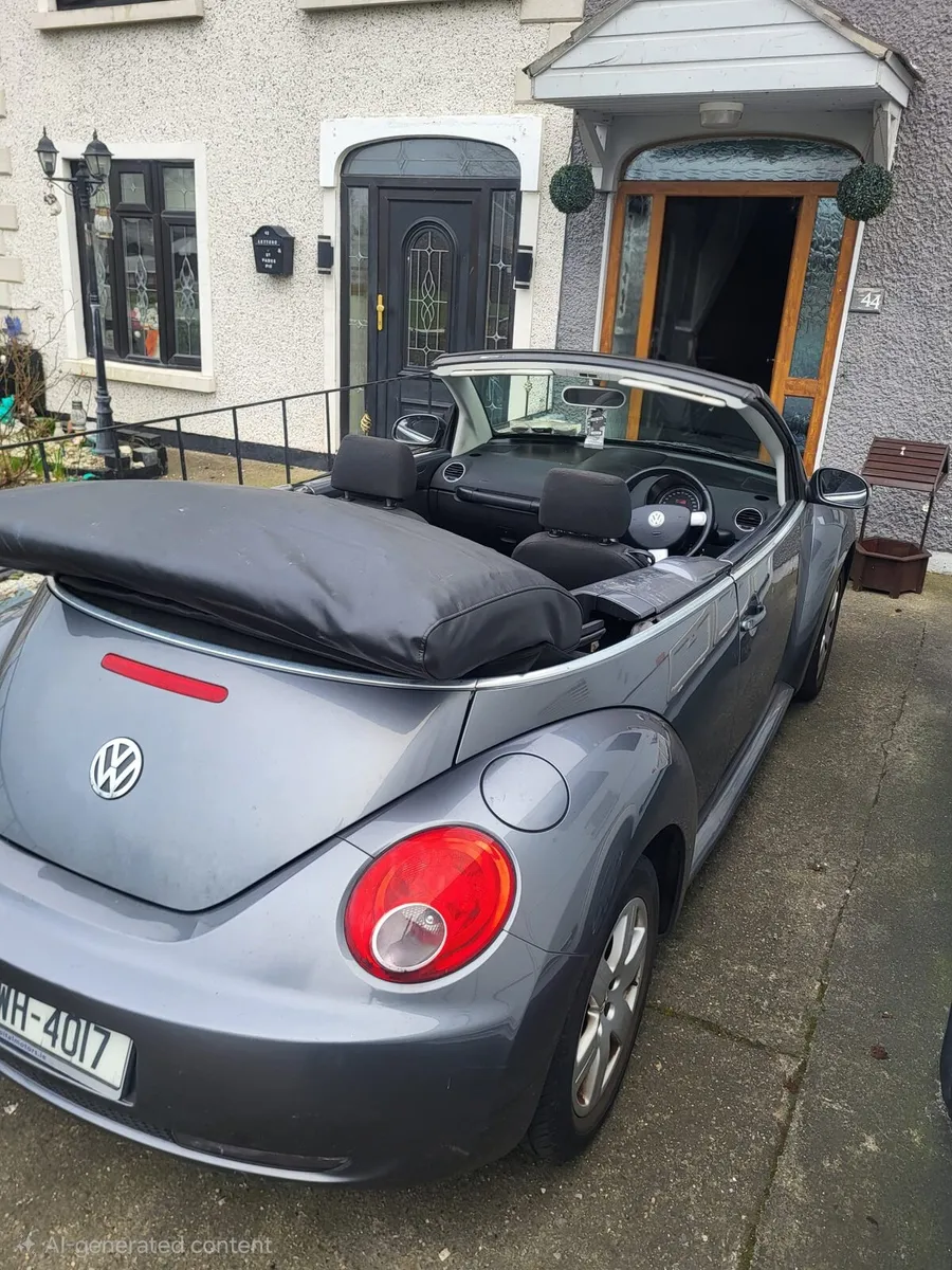 Volkswagen beetle convertible - Image 2