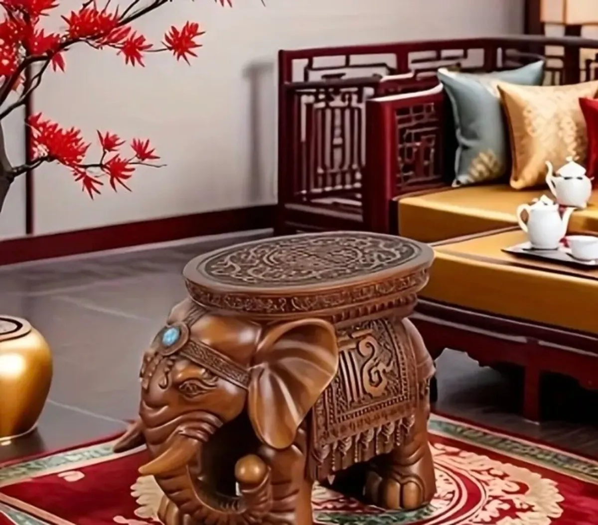 Elephant stand free postage - Image 1