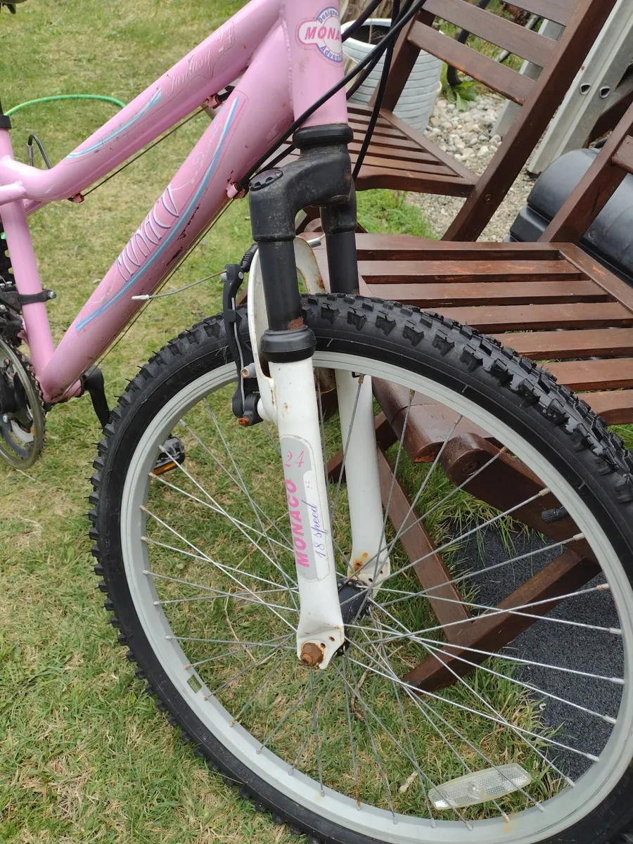 Mountain bike 24" wheels front suspension - Image 4