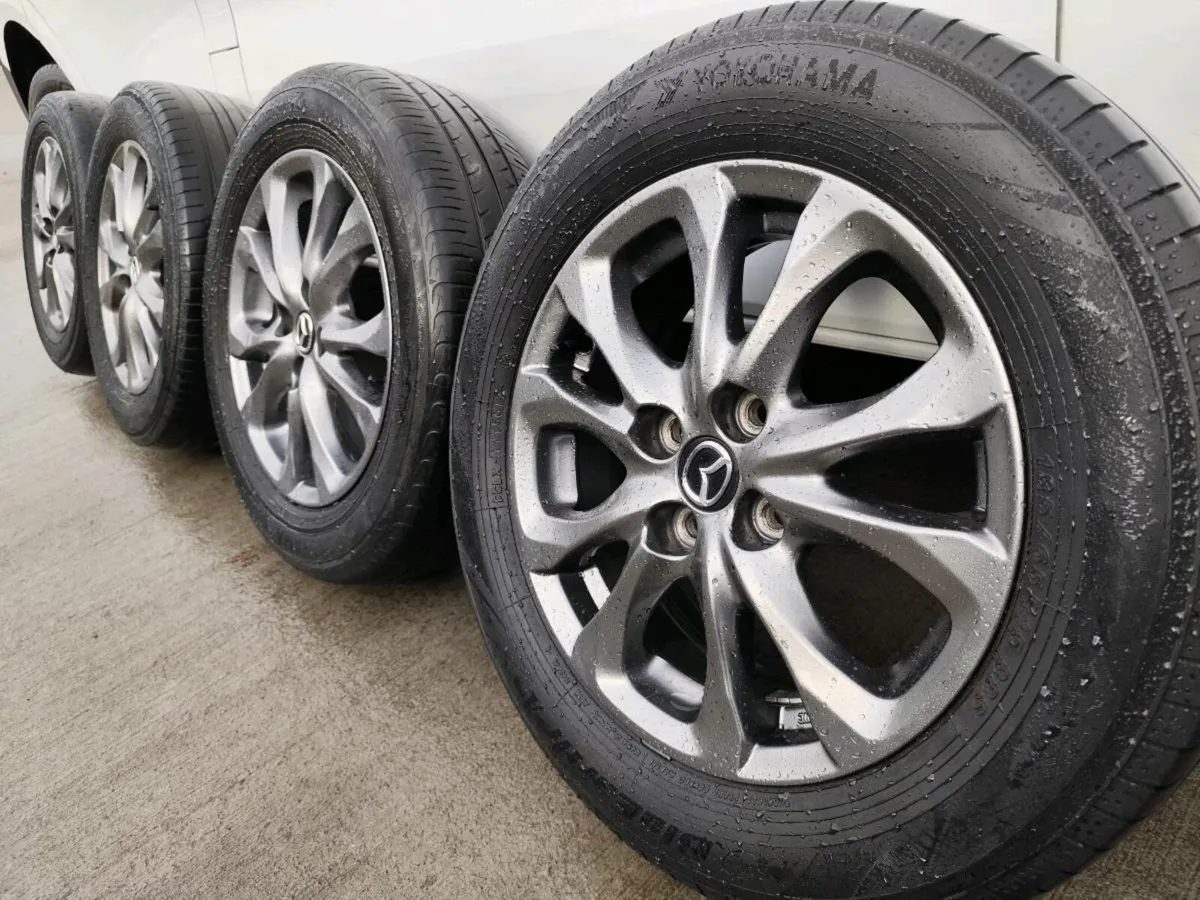 15" Mazda Demio, Toyota Yaris alloy wheels - Image 1