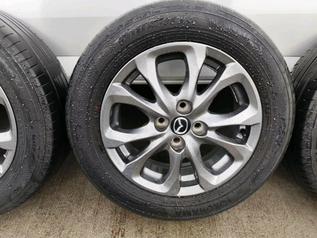 15" Mazda Demio, Toyota Yaris alloy wheels - Image 3
