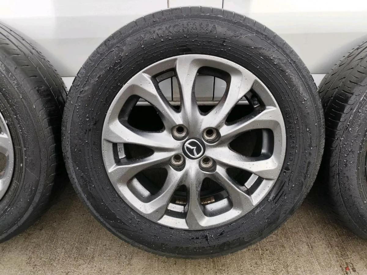 15" Mazda Demio, Toyota Yaris alloy wheels - Image 4