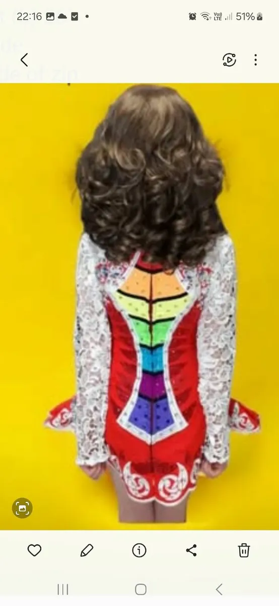 Irish dancing dress - Image 3