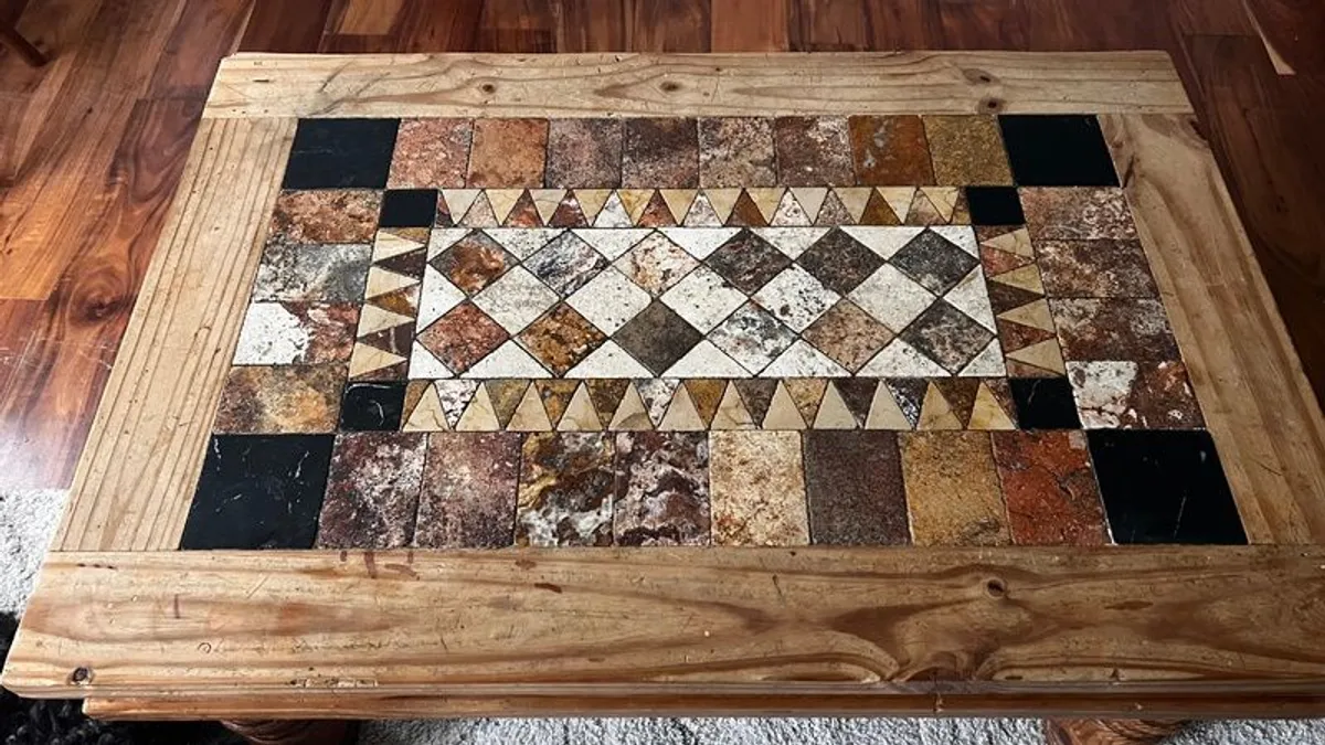 Mexican Pine Coffee Table - Image 1