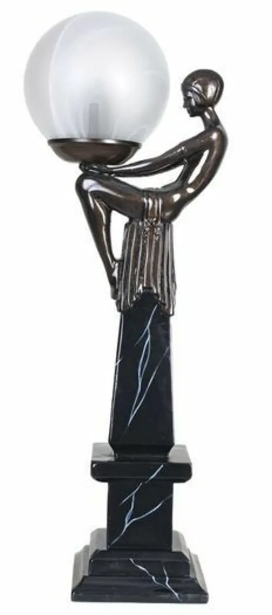 Exclusive Art Deco Lamp with Spherical Shade Femme - Image 3