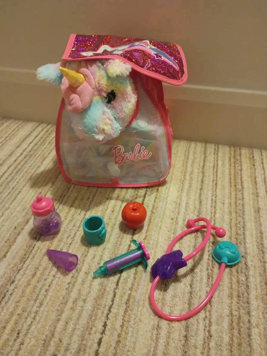 Barbie Unicorn Vet Set