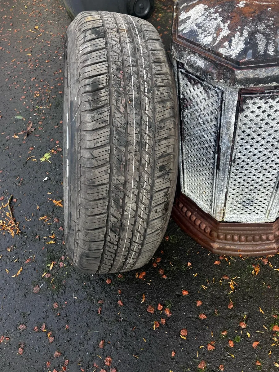 Unused Mitsubishi l200 alloy and Bridgestone tyre - Image 2