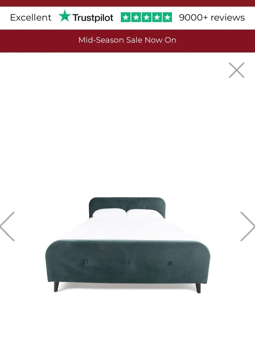 4ft Small Double Bed Frame - Image 1