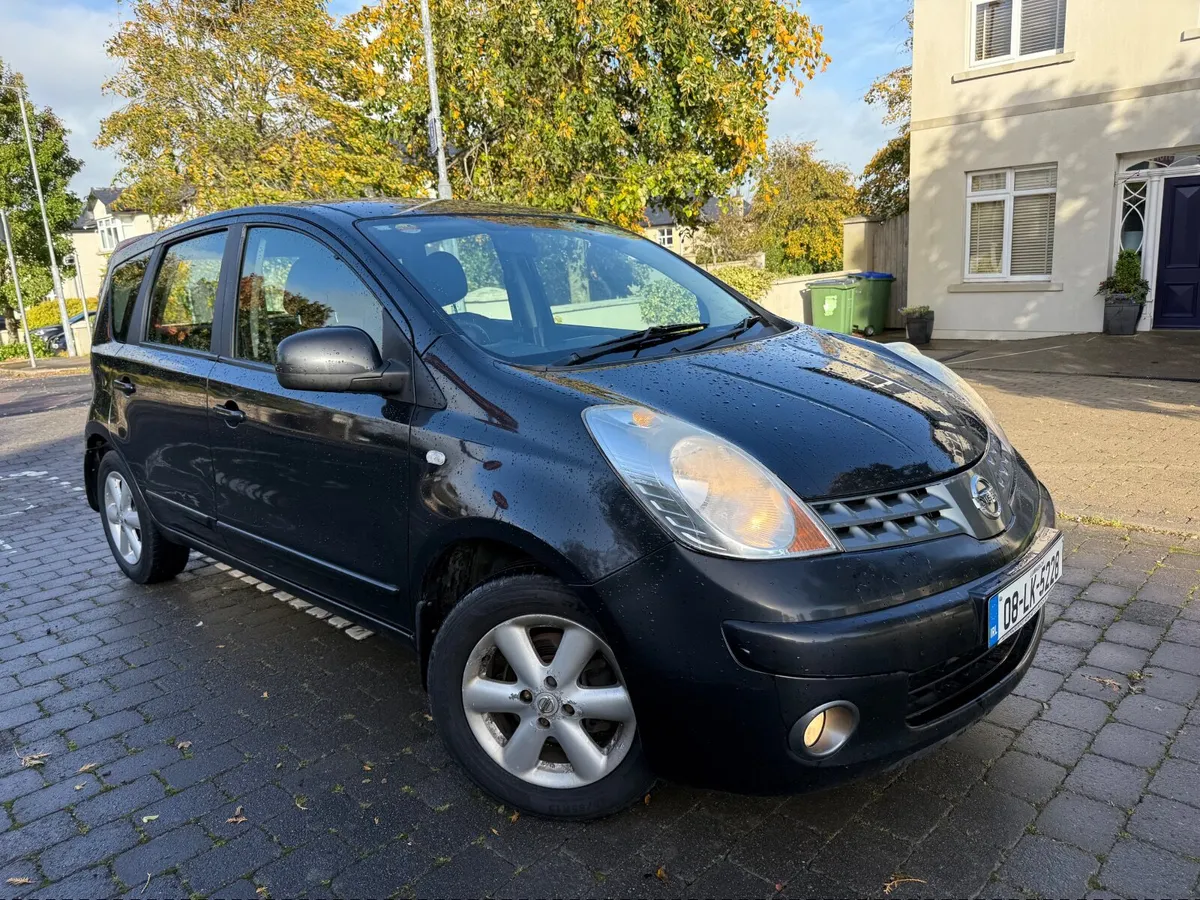 Nissan Note 2008 1.4 Petrol Nct & Tax - Image 1