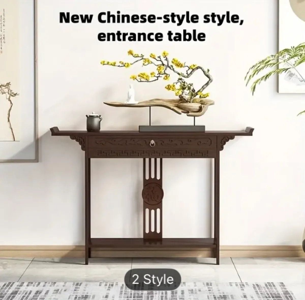Chinese themed console table free delivery - Image 1
