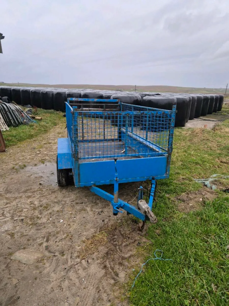 For sale 8 x 4 foot 3 inches trailer - Image 1