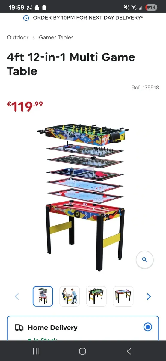 Games Table - Image 1