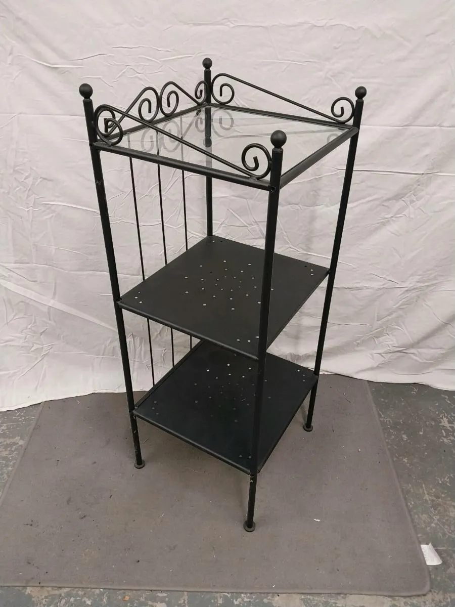 Metal shelf unit - Image 2