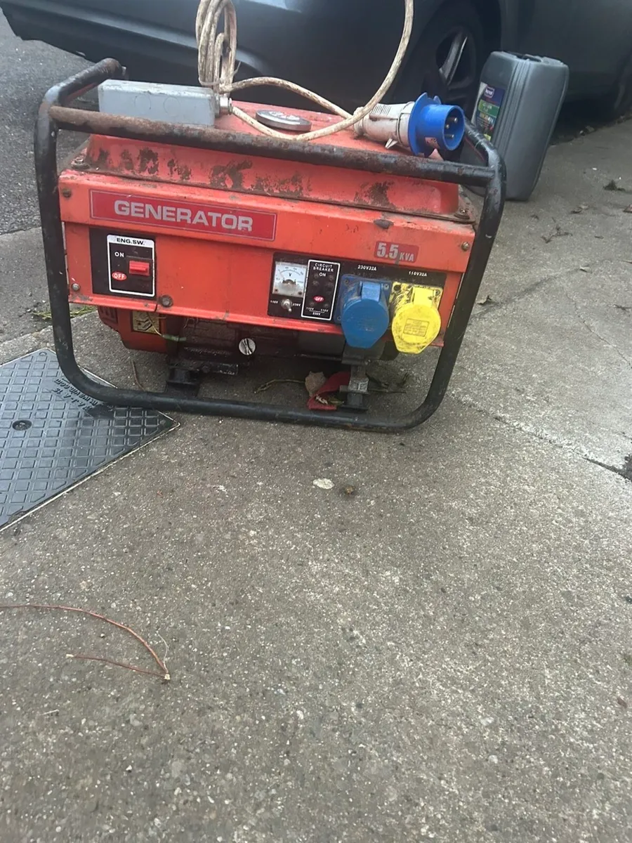 5.5 kva generator - Image 1