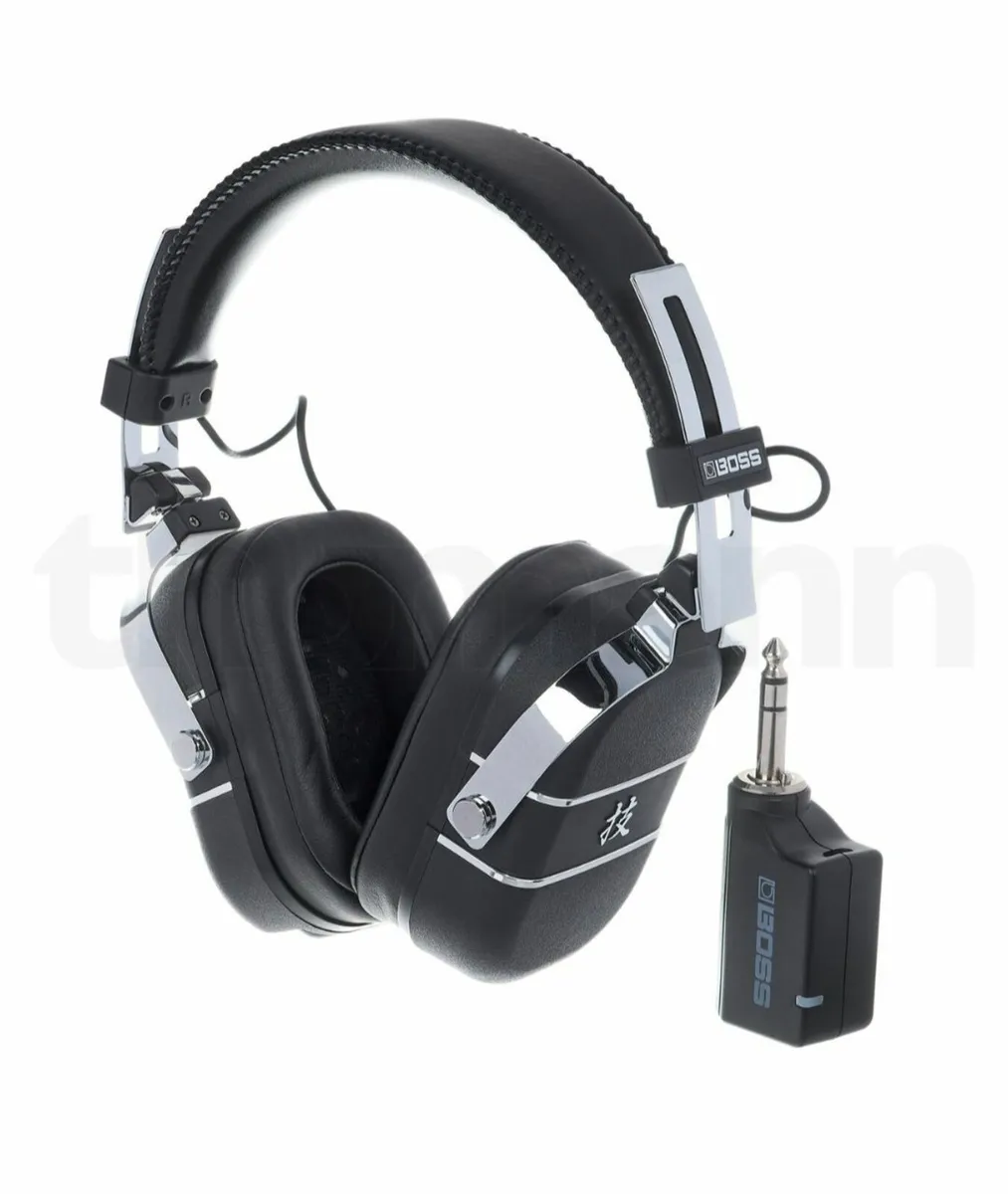 Wireless BOSS waza air headphones. No amp required - Image 1