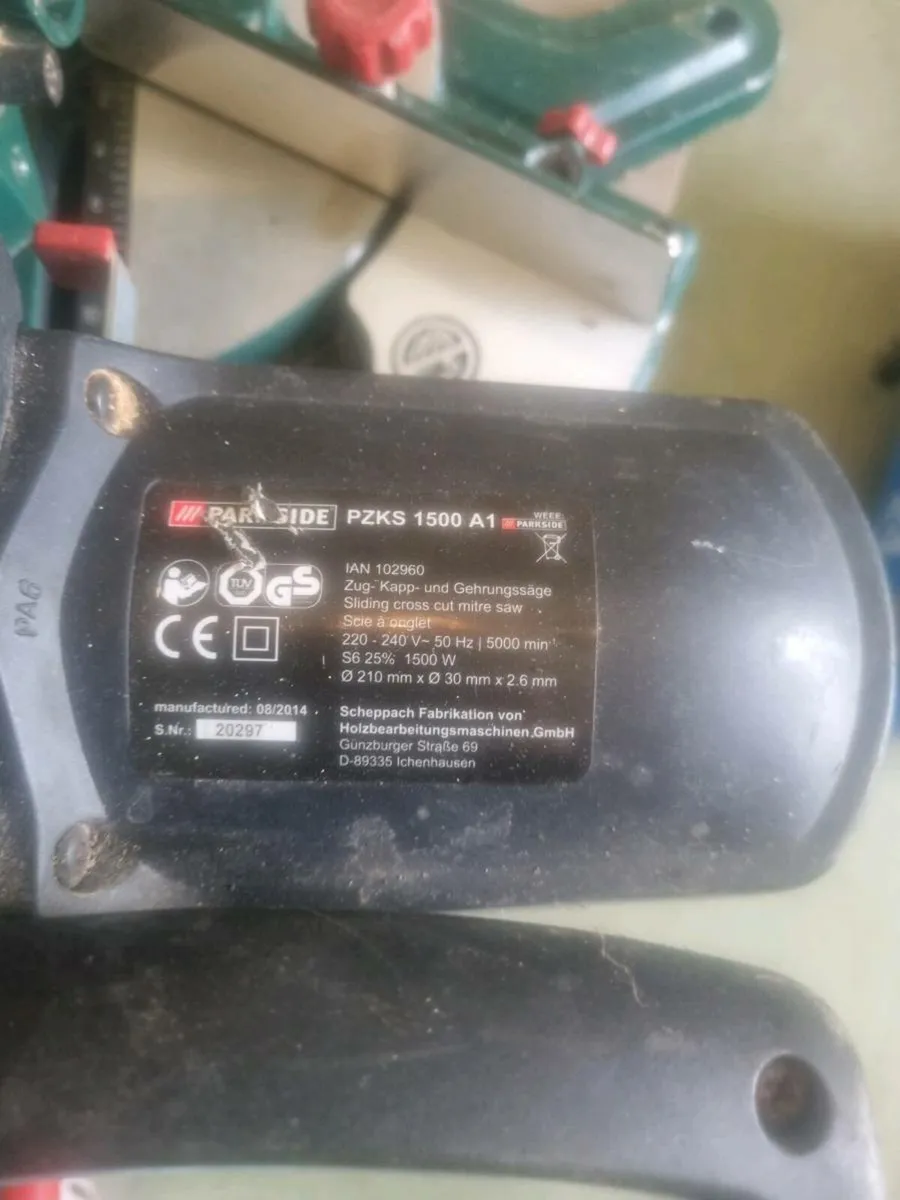 Parkside chopsaw - Image 2