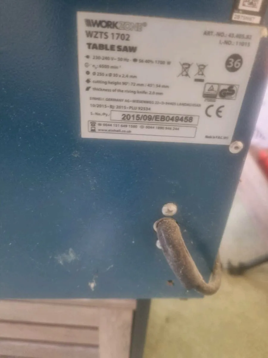 Table saw - Image 2