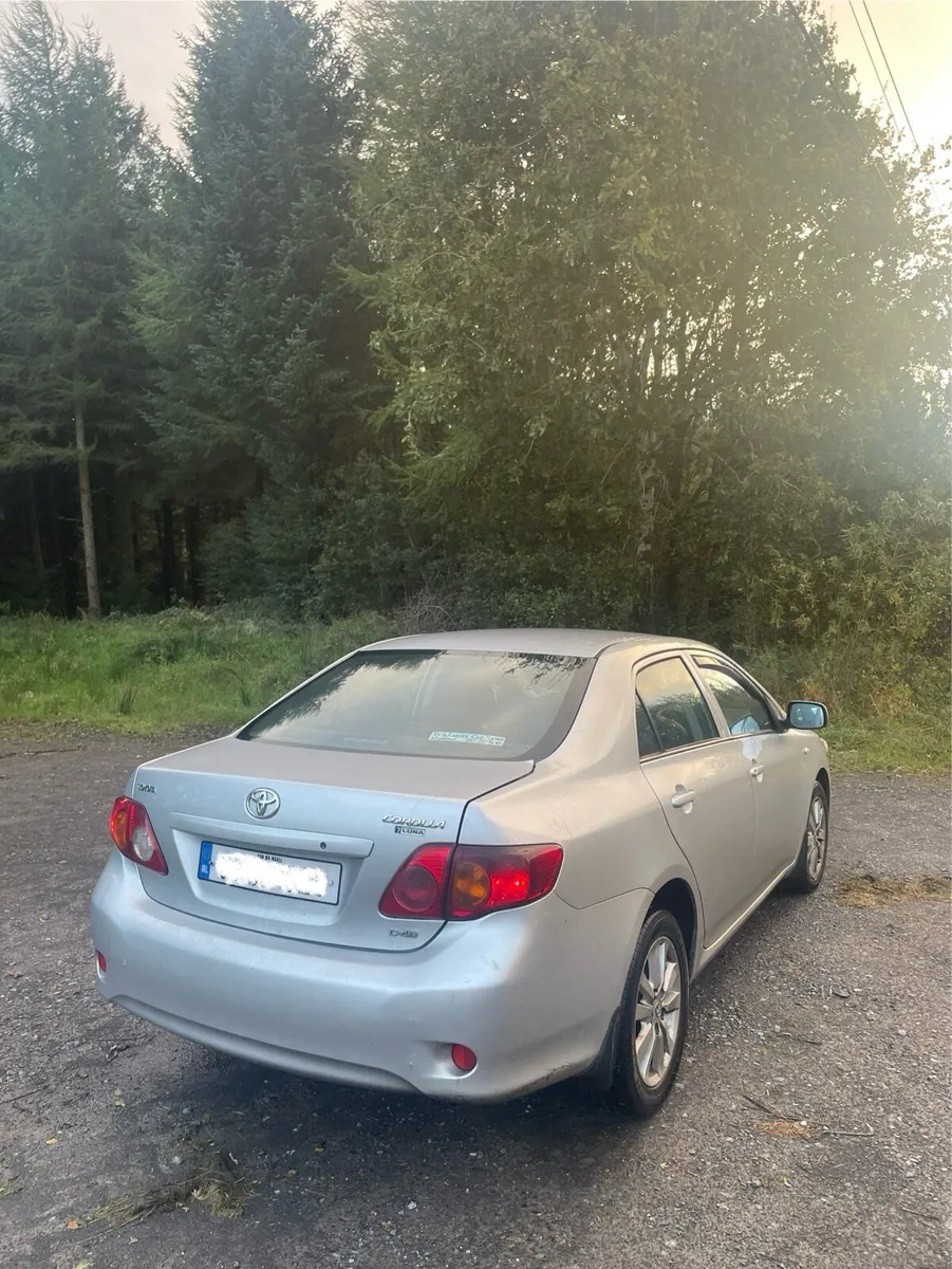 2009 Corrola Diesal nct and tax - Image 4