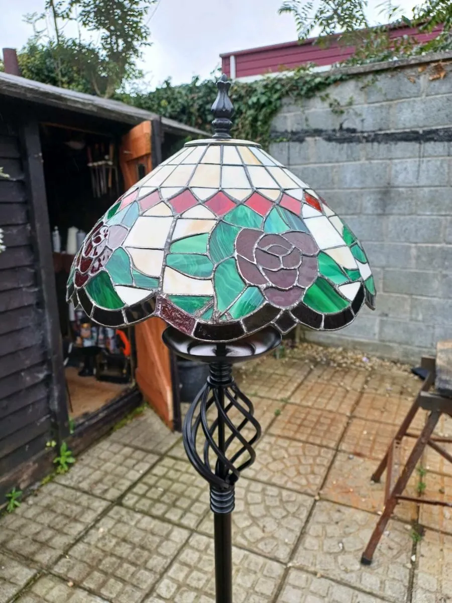 Vintage Tiffany Floor & Table Lamps. - Image 2