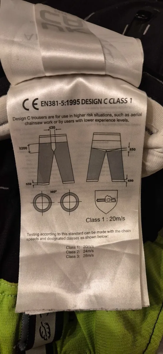 Chainsaw trousers/boots (Arbortec/Arbpro) - Image 4